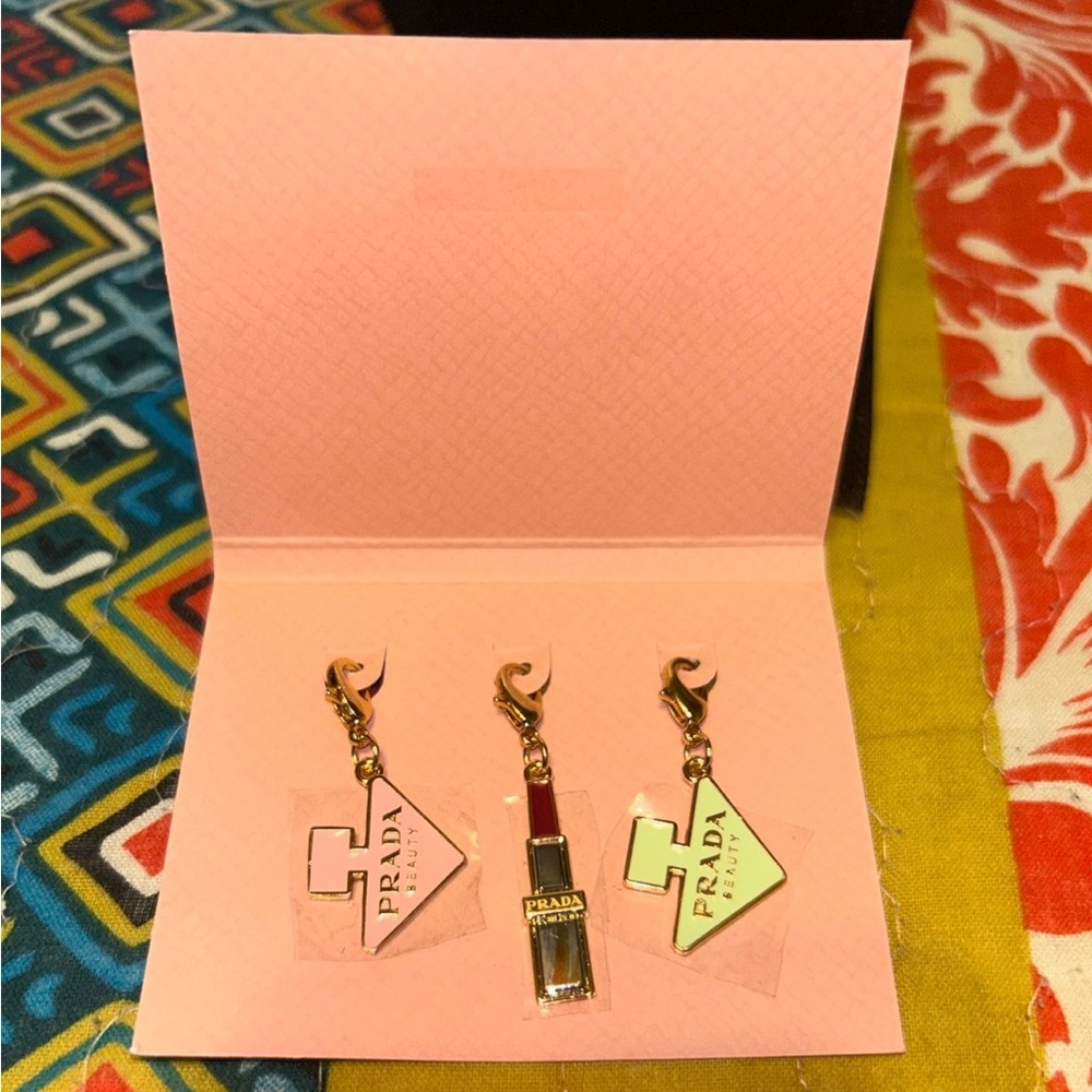 Prada Beauty Charm Trio!